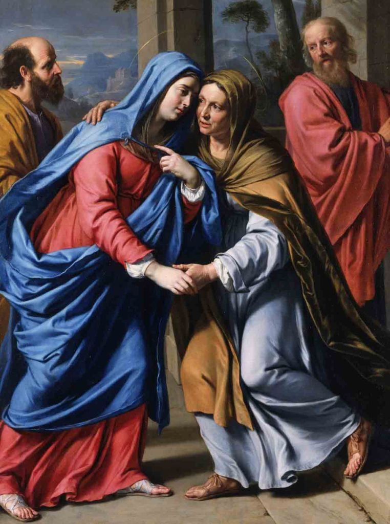 Ziyaret. Philippe de Champaigne (1643).