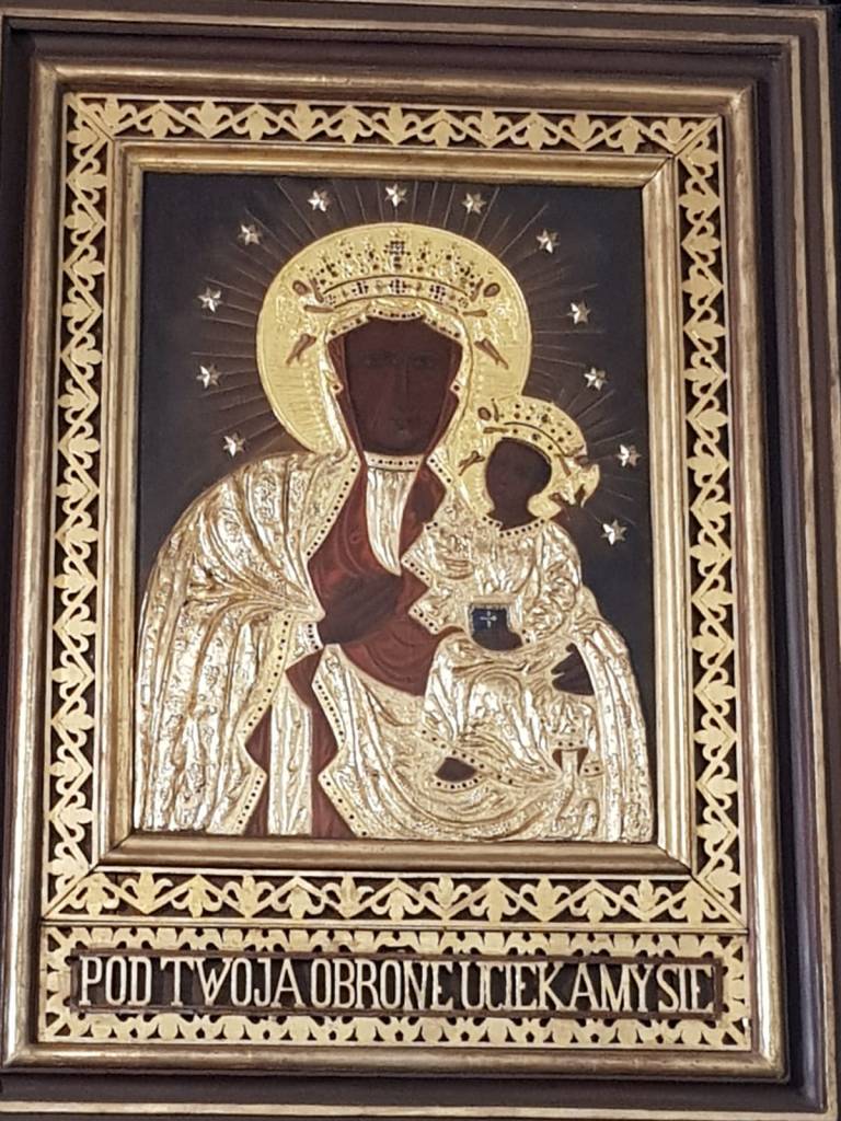 Meryem Ana ikonu, 2023. Notre Dame de Lourdes. Foto Anna Morit.