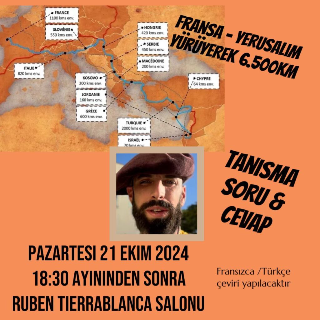 Fransa-Yeruşalim Yürüyerek